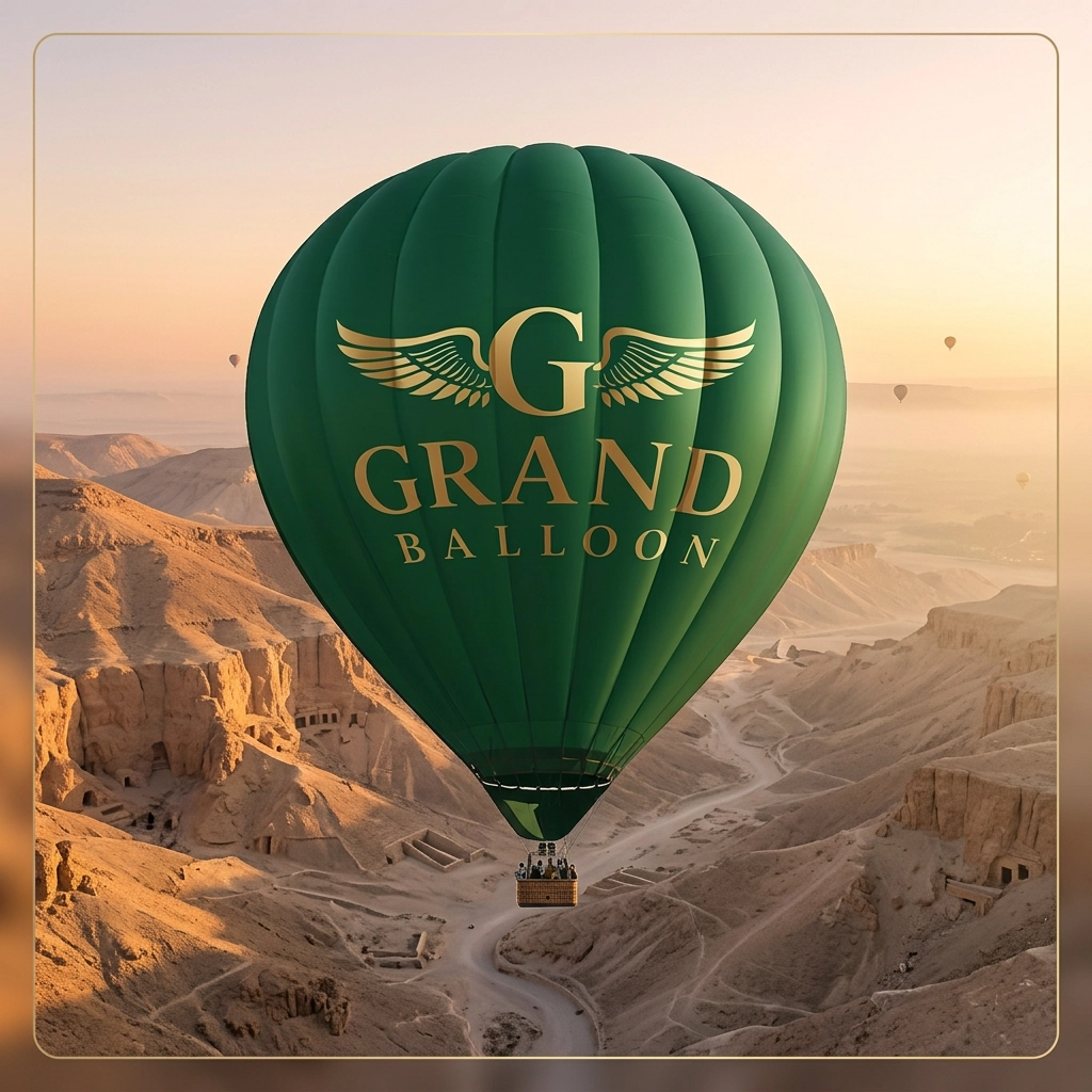 Valley of the Kings balloon flight in Luxor
